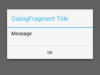 DialogFragmentのキャンセルを無効にする